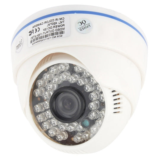 CMOS 420TVL 3.6mm Lens ABS Material Color Infrared Camera with 36 LED, IR Distance: 20m by buy2fix