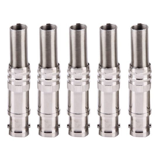 5 PCS Straight Female BNC Connector for DVR / Cable