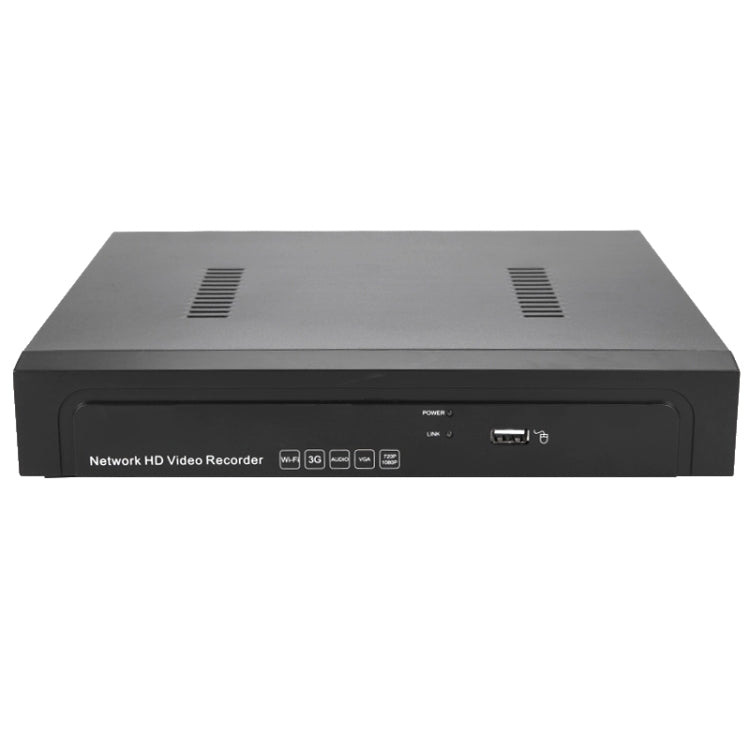N4/1U-POE 4CH HDD NVR Digital Video Recorder, Support VGA / HDMI / USB - Security by buy2fix | Online Shopping UK | buy2fix
