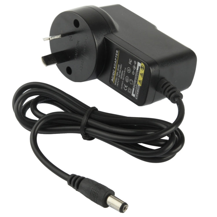 AU Plug AC / DC Adapter 12V 1A for CCD Cameras, Output Tips: 5.5 x 2.1mm(Black) - Security by buy2fix | Online Shopping UK | buy2fix