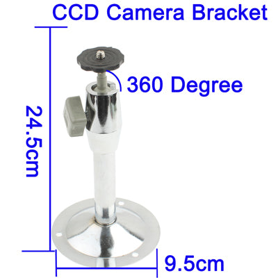 CCD CCTV Camera Mounting Bracket(Silver) by buy2fix