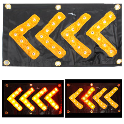 36 LED-Auto-Sicherheits-Gefahr-Wegweiser-Signalzeichen