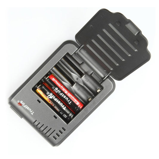 TR-003P4 TrustFire 1x4 Universal Cylindrical Li-ion Battery Charger for 10430/ 10440/ 14500/ 16340/ 17670/ 18500 by buy2fix