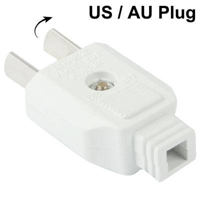 US / AU Plug AC Wall Universal Travel Power Socket Plug Adaptor(White) by buy2fix
