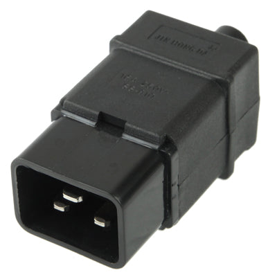 3 Prong Male AC Wall Universal Travel Power Socket Plug Adaptor(Black) - Consumer Electronics by buy2fix | Online Shopping UK | buy2fix