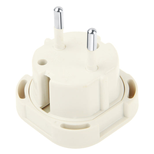 High Quality UK Plug to EU Plug AC Wall Universal Travel Power Socket Plug Adaptor(White) by buy2fix