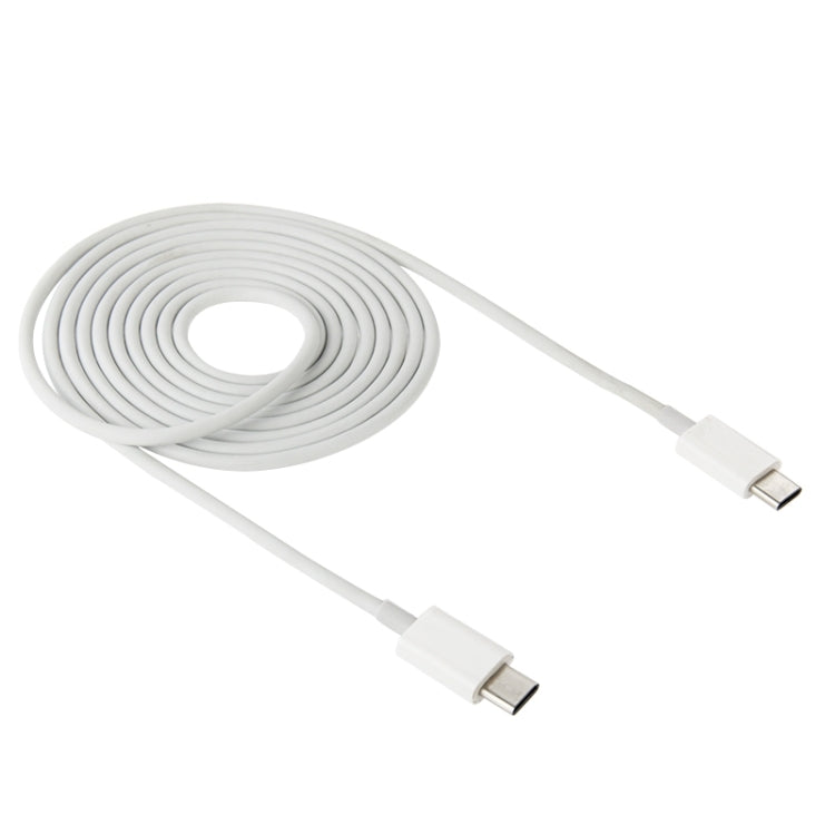 2m USB-C / Type-C 3.1 Male Connector to Male Extension Data Cable(White) - USB-C & Type-C Cable by buy2fix | Online Shopping UK | buy2fix