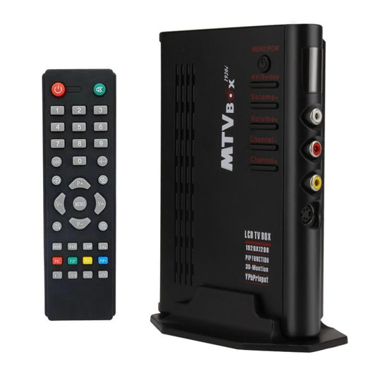 HD LCD TV-Box with Remote Control, TV (PAL-BG+PAL-DK)(Black) - Consumer Electronics by buy2fix | Online Shopping UK | buy2fix