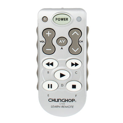 ChunGhop Universal Learning Remote Control L102(White) by CHUNGHOP