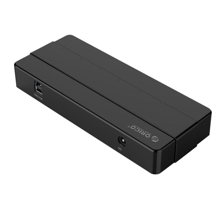 Orico H7928-U2-V1 Desktop 7 Ports USB 2.0 HUB with Power Adapter(Black) - USB 2.0 HUB by ORICO | Online Shopping UK | buy2fix