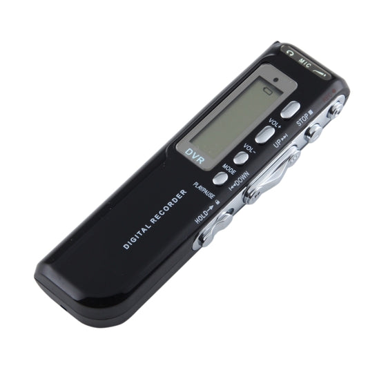 4GB Digital Voice Recorder Dictaphone MP3 Player, Support Telephone Recording, VOX Function(Black)(Black) by buy2fix