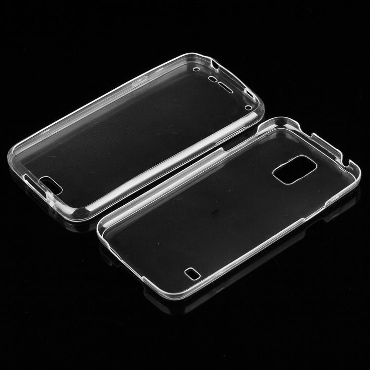 For Galaxy S5 / G900 0.75mm Double-sided Ultra-thin Transparent TPU Protective Case (Transparent) by buy2fix