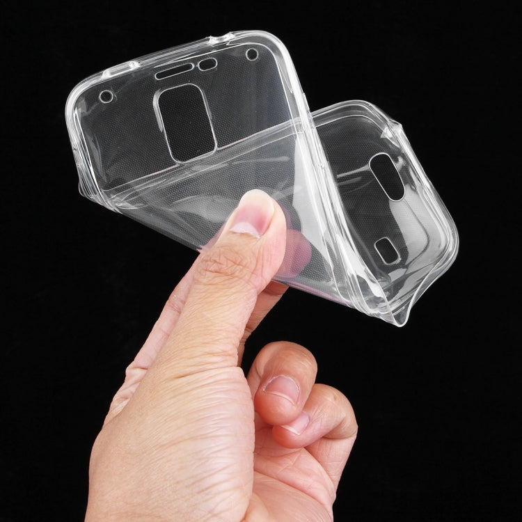 For Galaxy S5 / G900 0.75mm Double-sided Ultra-thin Transparent TPU Protective Case (Transparent) by buy2fix