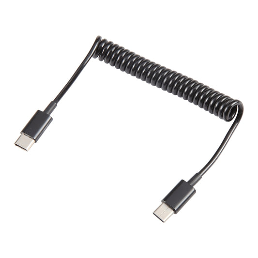USB-C / Type-C Male to USB-C / Type-C Female Spring Data Cable, Does not Support iOS by buy2fix