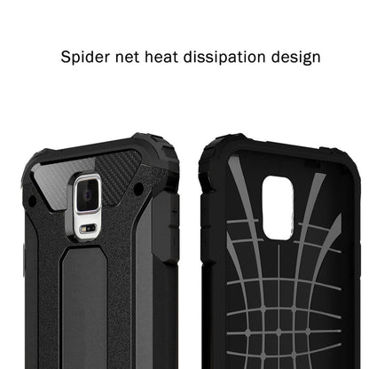 For Galaxy S5 / G900 Tough Armor TPU + PC Combination Case(Black) by buy2fix