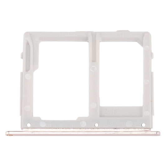 For Galaxy C7 Pro / C7010 & C5 Pro / C5010 SIM Card Tray + SIM / Micro SD Card Tray (Gold) - Card Tray by buy2fix | Online Shopping UK | buy2fix