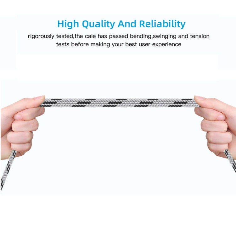 USB 3.0 Female to Micro USB + USB-C / Type-C Male Charging + Transmission OTG Nylon Braided Adapter Cable, Cable Length: 17cm (Grey) by buy2fix