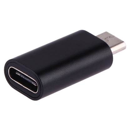 USB-C / Type-C Female to Micro USB Male Converter Adapter (Black) - Audio Adapter by buy2fix | Online Shopping UK | buy2fix