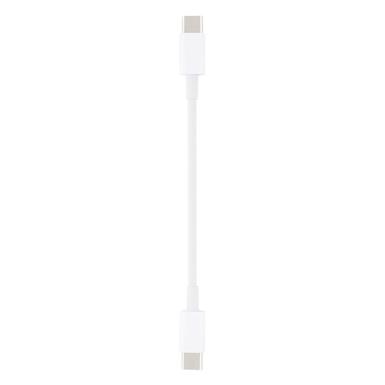 USB-C / Type-C to USB-C / Type-C PD Fast Charging & Sync Data Cable, Cable Length: 14cm(White) - USB-C & Type-C Cable by buy2fix | Online Shopping UK | buy2fix