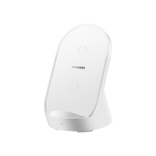 Original Huawei CP62R 50W Max Qi Standard Super Fast Charging Vertical Wireless Charger Stand with Type-C Cable + Adapter Set (White) - Apple Accessories by Huawei | Online Shopping UK | buy2fix