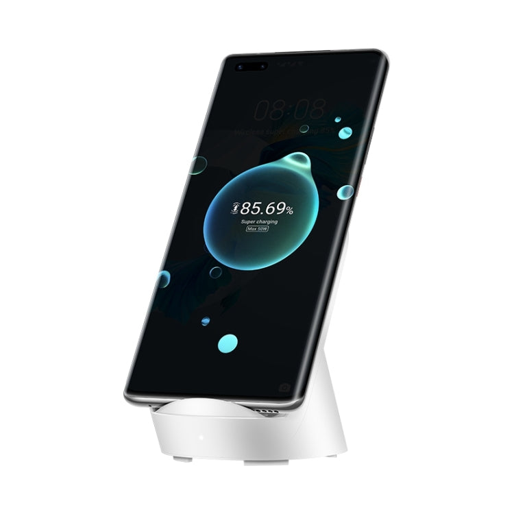 Original Huawei CP62R 50W Max Qi Standard Super Fast Charging Vertical Wireless Charger Stand (White) - Wireless Charger by Huawei | Online Shopping UK | buy2fix