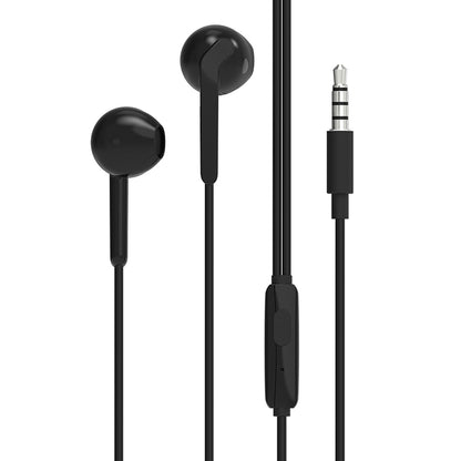 WK SHQ Series YA07 3.5mm Music Call Wired Earphone (Black) - In Ear Wired Earphone by WK | Online Shopping UK | buy2fix