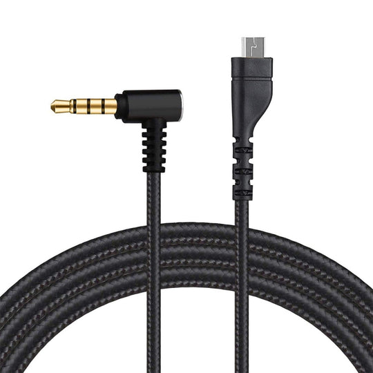 ZS0135 pour câble audio pour écouteurs SteelSeries Arctis 3/5/7, longueur du câble: 2 m (noir)