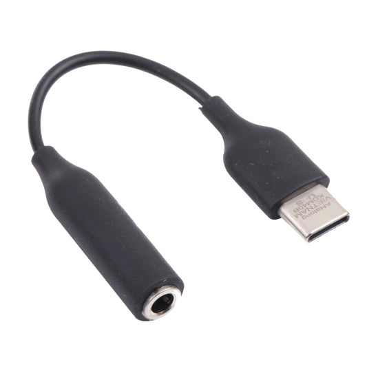 Type-C Male to 3.5mm Female Earphone Adapter Audio Adapter(Black) by buy2fix