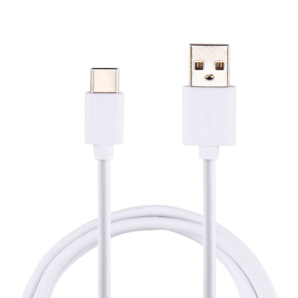 1m USB-C / Type-C to USB 2.0 Data / Charger Cable(White) by buy2fix
