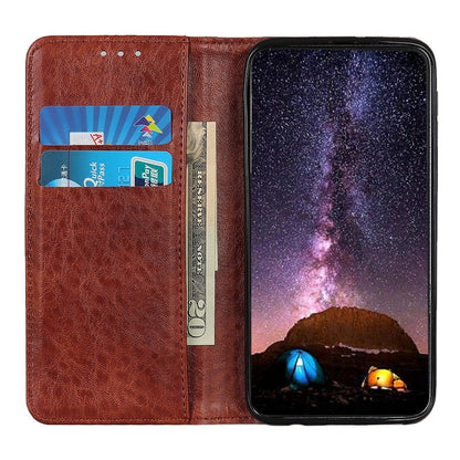 Magnetic Retro Crazy Horse Texture Horizontal Flip Leather Case for Galaxy S10 5G, with Holder & Card Slots & Photo Frame (Brown) by buy2fix