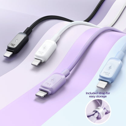 JOYROOM S-CL020A14 Multi-Color Series 20W USB-C / Type-C to 8 Pin Fast Charging Data Cable, Length:1.2m (Purple) - 2 in 1 Cable by JOYROOM | Online Shopping UK | buy2fix