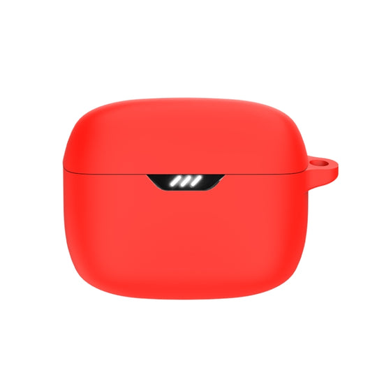 For JBL Tune Buds Bluetooth Earphone Silicone Protective Case (Red)