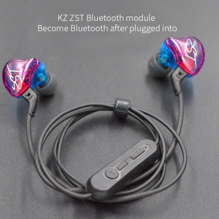 KZ ZS5 85cm Bluetooth 4.2 Wireless Advanced Upgrade Module Earphone Cable(Black) - Cable & Splitter by KZ | Online Shopping UK | buy2fix