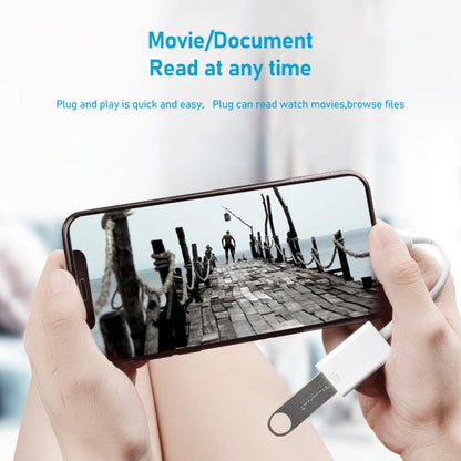 USB Female to USB-C / Type-C Male OTG Adapter by buy2fix