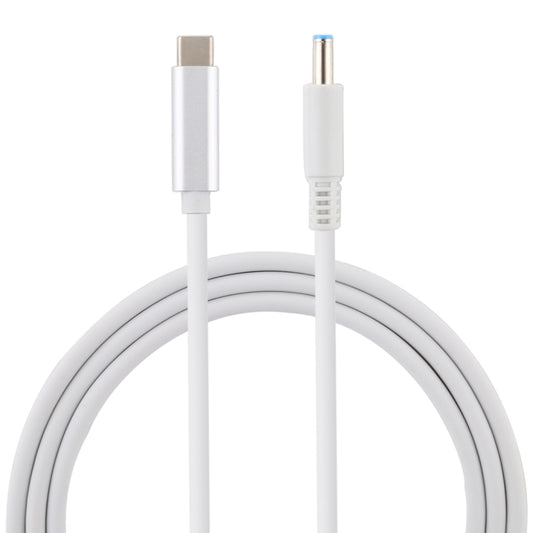 For HP USB-C / Type-C to 4.5 x 3.0mm Laptop Power Charging Cable, Cable Length: about 1.5m(White) by buy2fix