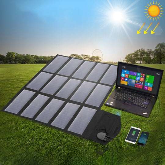 ALLPOWERS Tragbares Solarpanel-Ladegerät 100W 18V Faltbares Solarpanel-Solarbatterieladegerät