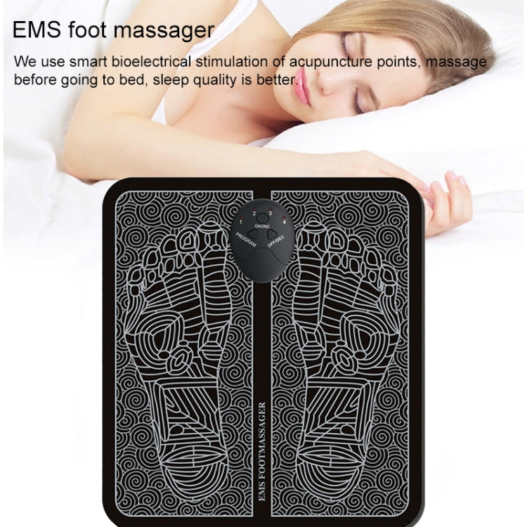 EMS Micro-current Smart Foot Pad Foot Massage Physical Therapy (Battery Version) - Massage & Relaxation by buy2fix | Online Shopping UK | buy2fix