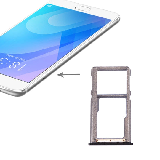 SIM-Kartenfach für Meizu M6 Note (Schwarz)