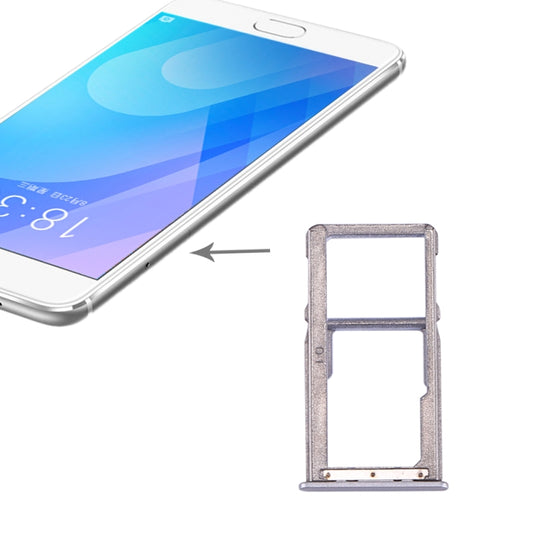 SIM-Kartenfach für Meizu M6 Note (Silber)