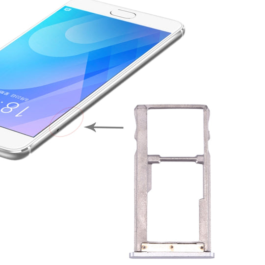 SIM-Kartenfach für Meizu Meilan E2 (Silber)