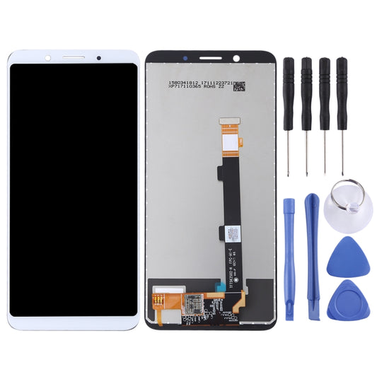 TFT LCD Screen for OPPO A73（China）/ F5 Youth CPH1725 with Digitizer Full Assembly(White) by buy2fix