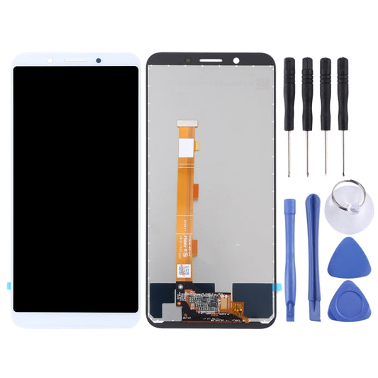 TFT LCD Screen for OPPO A83 with Digitizer Full Assembl(White) by buy2fix