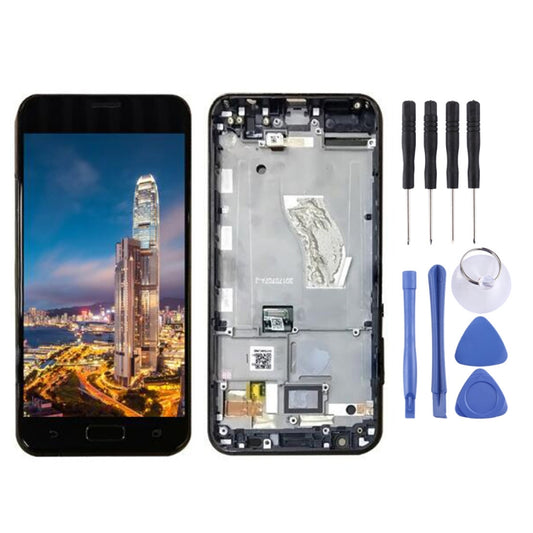 OEM LCD Screen for Asus ZenFone V / V520KL / A006 Digitizer Full Assembly with Frame（Black) by buy2fix