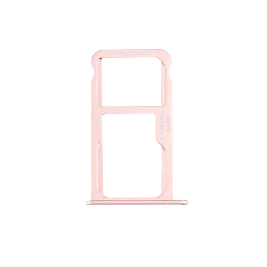 For Huawei Honor V8 Nano SIM + Micro SD / Nano SIM Card Tray(Rose Gold) by buy2fix