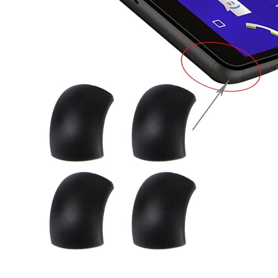4 PCS Frontblendenkante für Sony Xperia C4 (Schwarz)
