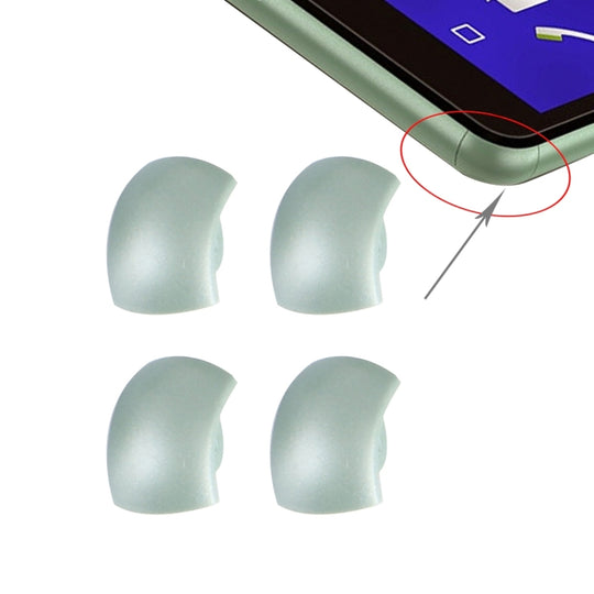 4 PCS Frontblendenkante für Sony Xperia C4 (Grün)