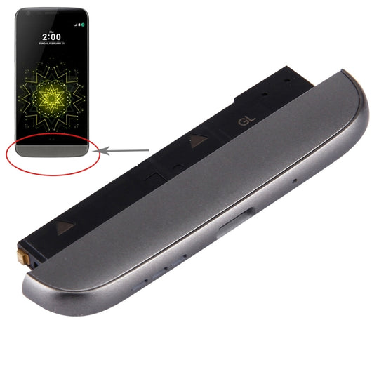 (Ladestation + Mikrofon + Lautsprecher Klingelton) Modul für LG G5 / LS992 (US-Version) (Grau)