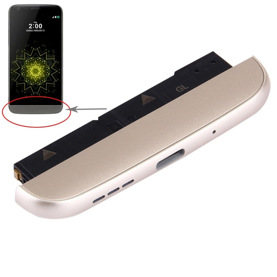 (Ladestation + Mikrofon + Lautsprecher Klingelton) Modul für LG G5 / LS992 (US-Version) (Gold)