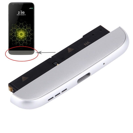 (Ladestation + Mikrofon + Lautsprecher Klingelton) Modul für LG G5 / F700L (KR-Version) (Silber)