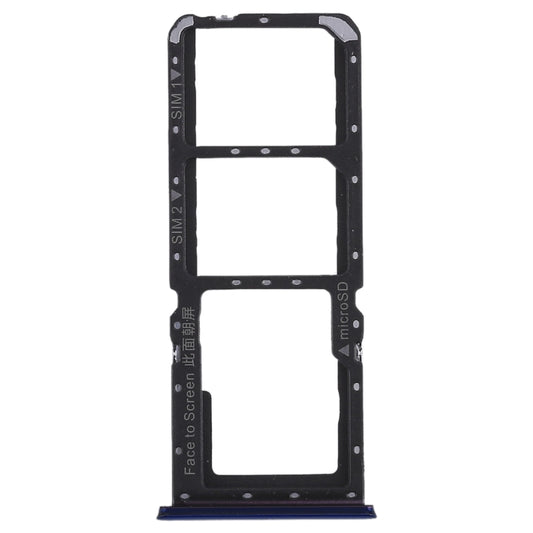 For OPPO K1 2 x SIM Card Tray + Micro SD Card Tray (Blue) by buy2fix